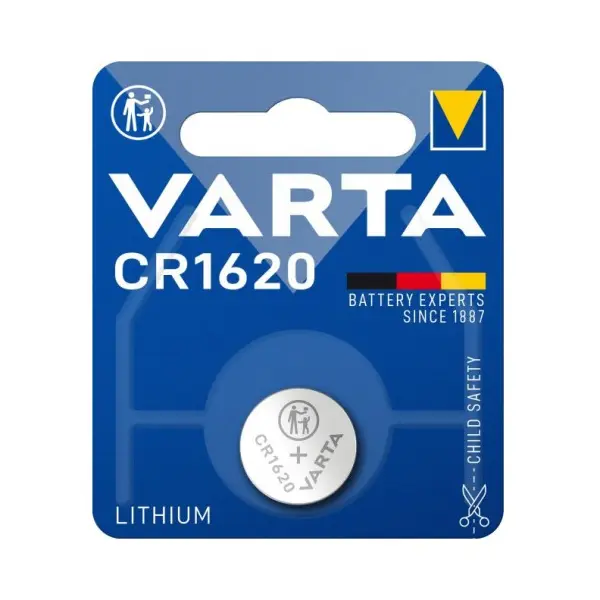 БАТАРЕЙКА VARTA CR 1620 BLISTER 1 LITHIUM (5305)