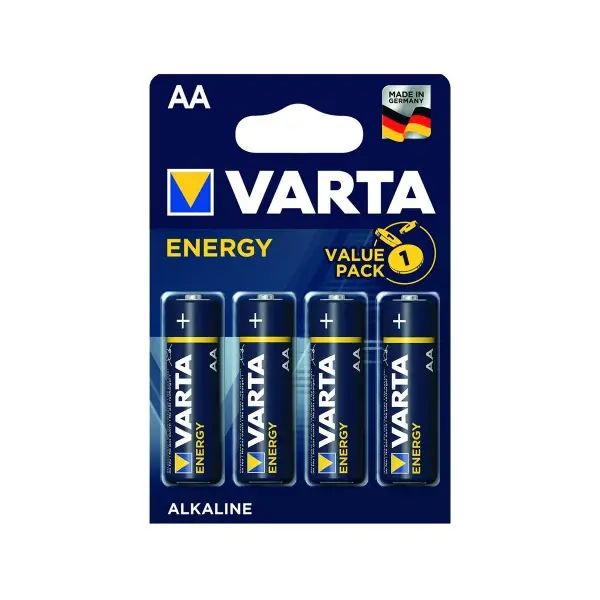 БАТАРЕЙКА VARTA ENERGY AA BLISTER 4 ALKALINE LR6 (1479)