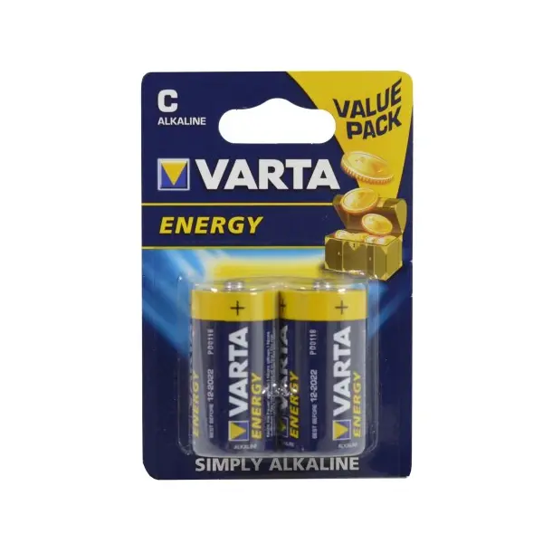 БАТАРЕЙКА VARTA ENERGY С (LR14)BLI 2 (9999)