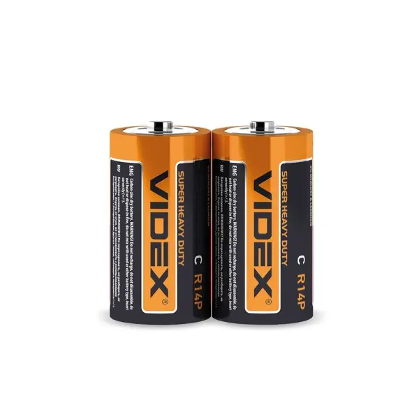БАТАРЕЙКА VIDEX LR14 BOX 2ШТ (2, 24, 96), (6704)