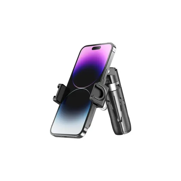 МУЛЬТІ-МОНОПОД XO SS21 3IN1 MULTI-FUNCTION MINI BT SELFIE STICK, CAMERA AID, ЧОРНИЙ