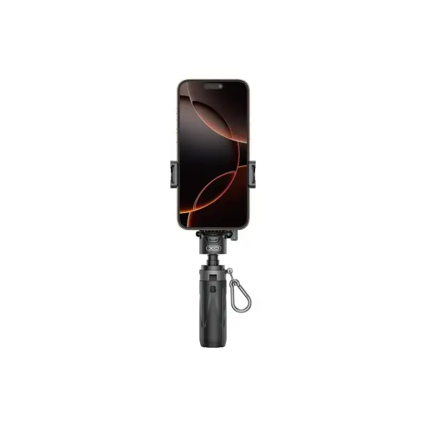 МУЛЬТІ-МОНОПОД XO SS21 3IN1 MULTI-FUNCTION MINI BT SELFIE STICK, CAMERA AID, ЧОРНИЙ