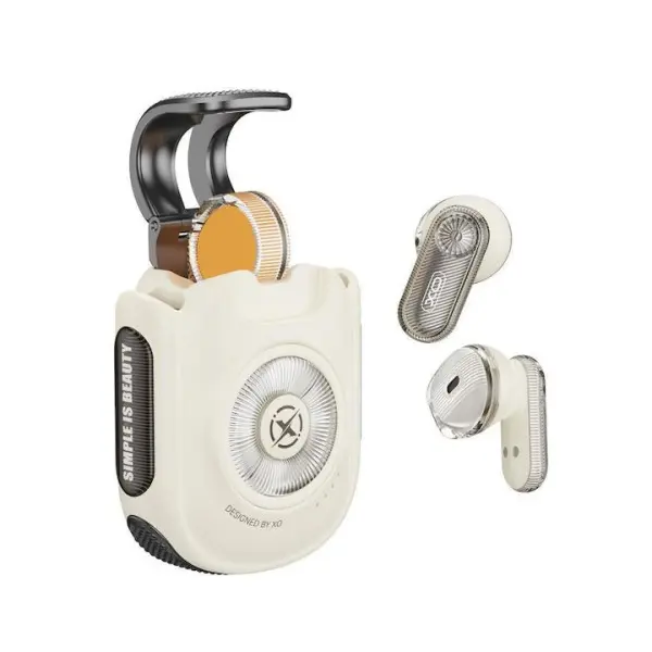 MR4_140461 Навушники бездротові xo g39 metal remote control tws headset, білий 