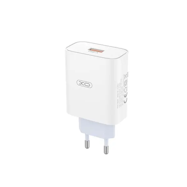 МЕРЕЖЕВИЙ ЗАРЯДНИЙ ПРИСТРІЙ XO L164 (EU) 120W FAST CHARGER ДЛЯ XIAOMI TYPE-C CABLE (FACTORY CABLE), БІЛИЙ