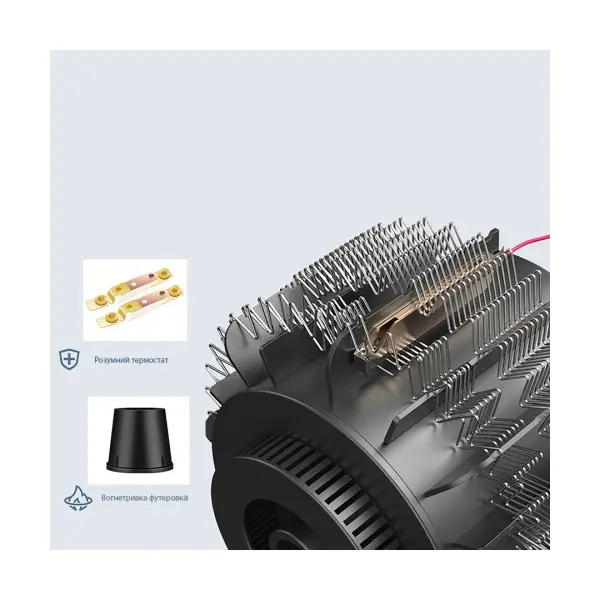 ФЕН XO CF2 1600W HANDHELD TEMPERATURE CONTROL HAIR DRYER СИНІЙ