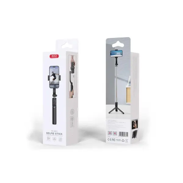 MR4_140362 Монопод xo ss13 bluetooth selfie stick для tripods 106см, чорний 