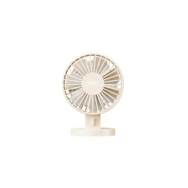 ВЕНТИЛЯТОР XO MF82 DESKTOP USB DUAL BLADE FAN BEIGE