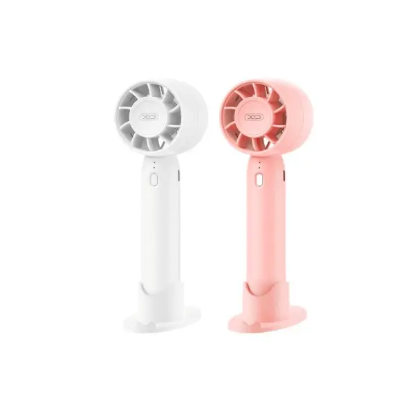 ВЕНТИЛЯТОР XO MF93 MINI DESKTOP, HANDHELD FAN 400MAH РОЖЕВИЙ