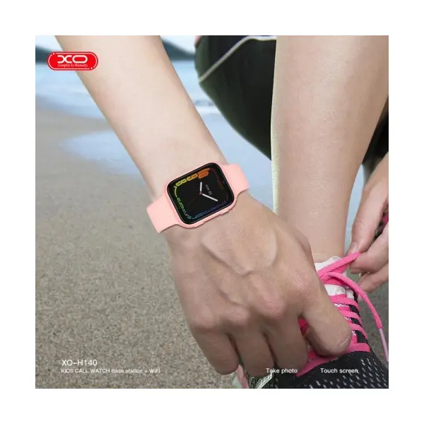 СМАРТ-ГОДИННИК XO H140 KIDS SMART 4G WATCH РОЖЕВИЙ