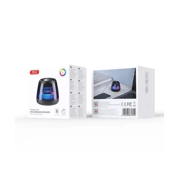 АКУСТИЧНА СИСТЕМА XO F62 MINI MAGNETIC PORTABLE BLUETOOTH AUDIO 5W, ЧОРНИЙ