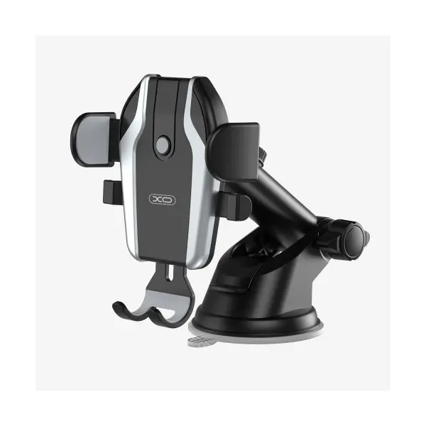 АВТОТРИМАЧ XO C77 CAR HOLDER WITH SUCKER PLATE, ЧОРНИЙ