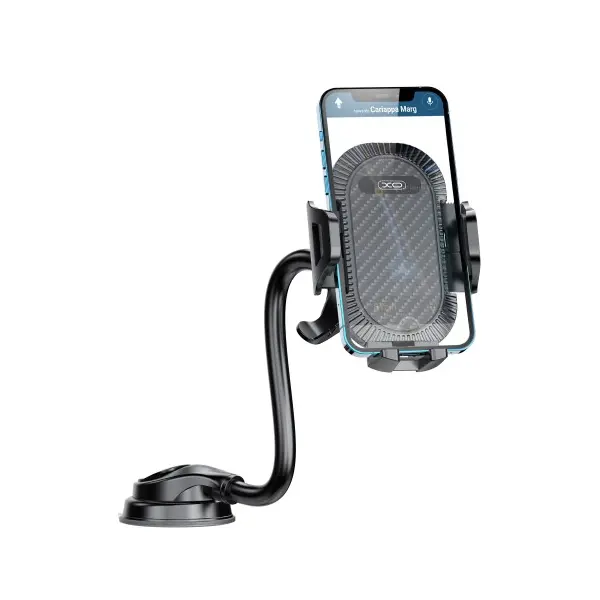АВТОТРИМАЧ XO C85 CAR HOSE SUCTION CUP MOBILE PHONE HOLDER, ЧОРНИЙ