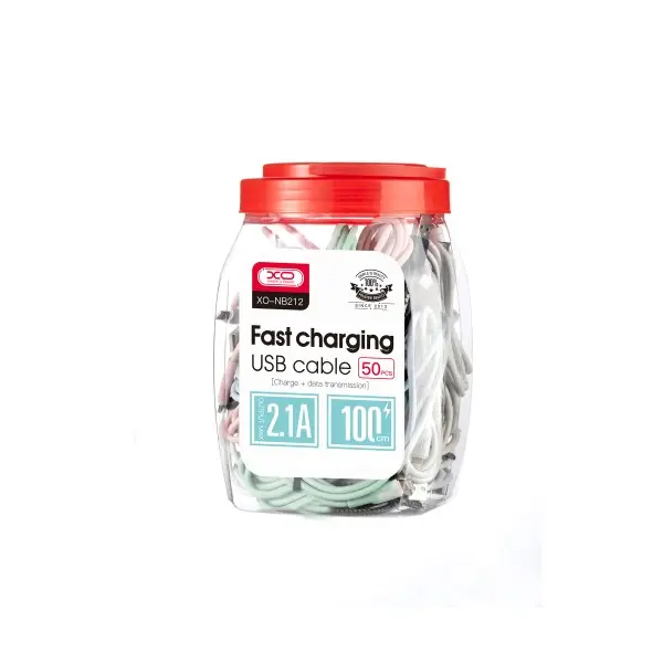MR4_140326 Кабель xo nb212 2.1a usb cable для micro (50pcs, bottle) мікс 