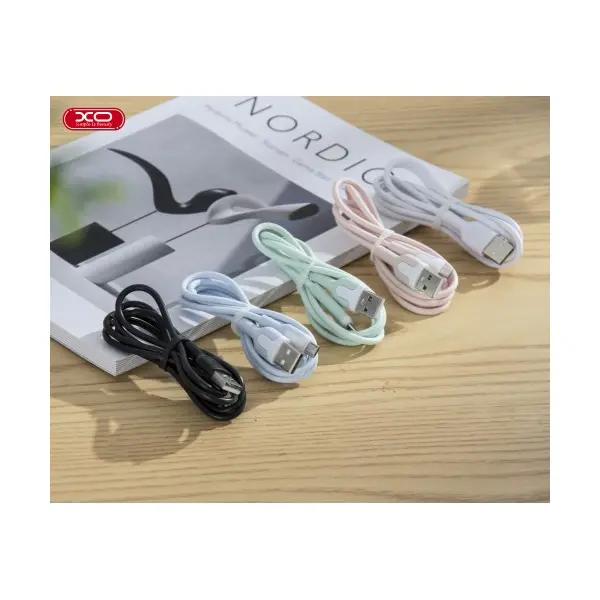 MR4_140327 Кабель xo nb212 2.1a usb cable для type-c (50pcs, bottle) мікс XO