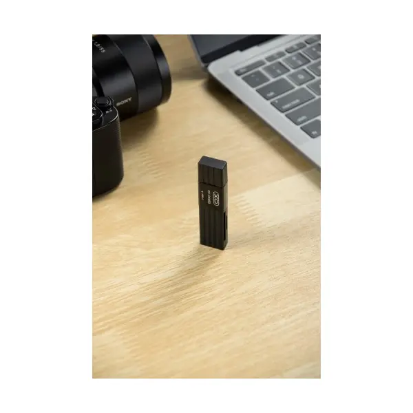 КАРТРИДЕР XO DK05B (3.0 2IN1 CARD READER), ЧОРНИЙ