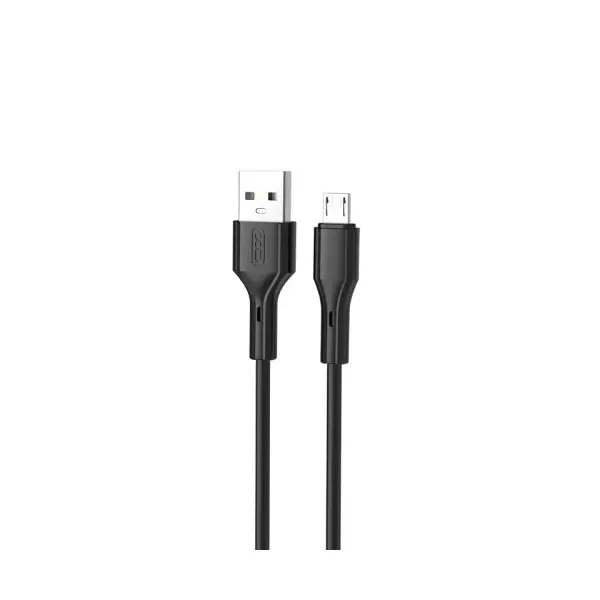 КАБЕЛЬ XO NB230 2.4A ROCK SERIES MICRO DATA CABLE, ЧОРНИЙ
