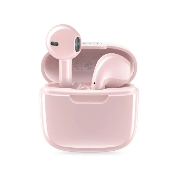 НАВУШНИКИ БЕЗДРОТОВІ XO X23 TWS BLUETOOTH HEADSET РОЖЕВІ
