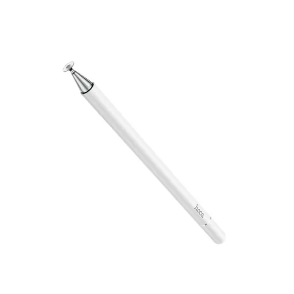 СТІЛУС HOCO GM103 FLUENT SERIES UNIVERSAL CAPACITIVE PEN, БІЛИЙ