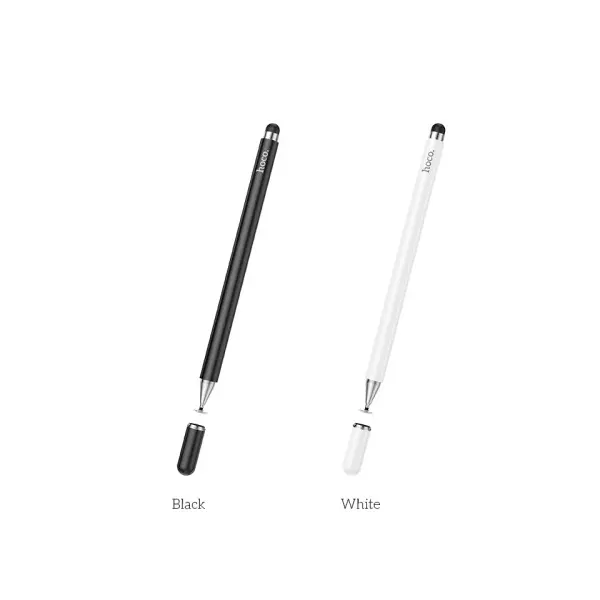 СТІЛУС HOCO GM103 FLUENT SERIES UNIVERSAL CAPACITIVE PEN, БІЛИЙ