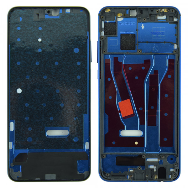 MR1_102987 Рамка дисплея телефона для honor 8x, view 10 lite синій, оригінал prc PRC
