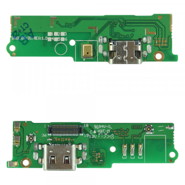 MR1_103341 Роз'єм зарядки телефона для sony xperia xa1 plus g3412 (з платкою) PRC