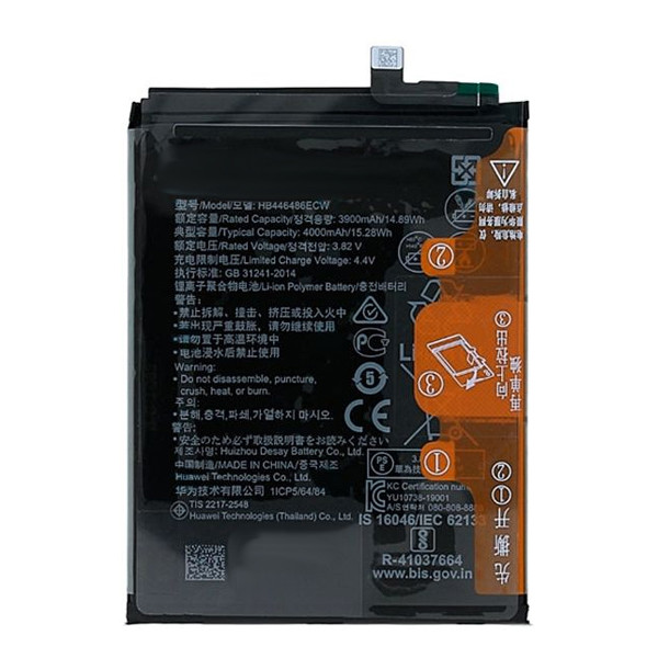 MR1_103368 Акумулятор телефона для huawei p smart z, p20 lite (2019), hb446486ecw (3900mah) premium quality PRC