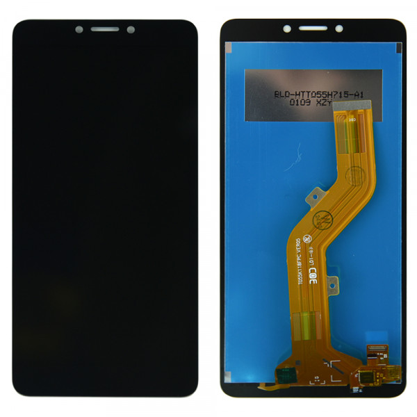 MR1_104257 Дисплей телефона для tecno pop 2f (b1f), у зборі з сенсором, чорний (prc) PRC