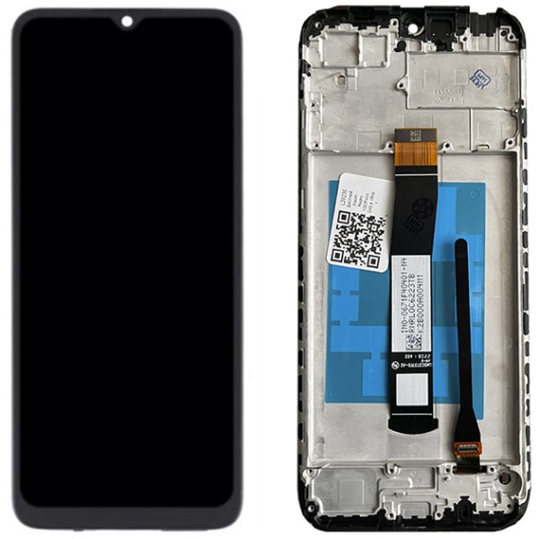 MR3_121653 Дисплей телефона для redmi 10c, poco c40, з сенсором та рамкою graphite сірий, (service pack) XIAOMI