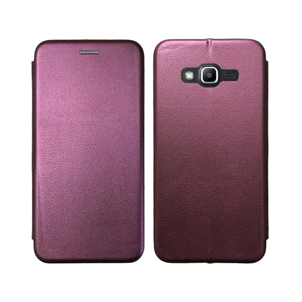 ЧОХОЛ-КНИЖКА LEVEL ДЛЯ SAMSUNG J2 PRIME (G532) MARSALA