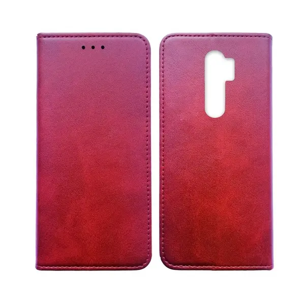 ЧОХОЛ-КНИЖКА BLACK TPU MAGNET ДЛЯ REDMI NOTE 8 PRO ЧЕРВОНИЙ