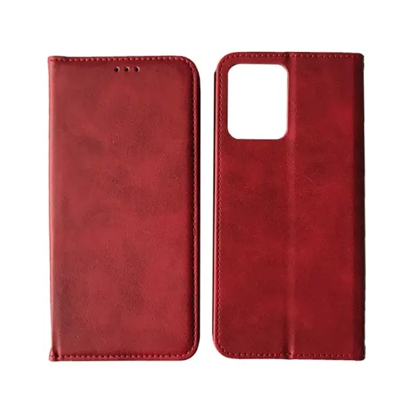 ЧОХОЛ-КНИЖКА BLACK TPU MAGNET ДЛЯ REDMI NOTE 12 4G ЧЕРВОНИЙ