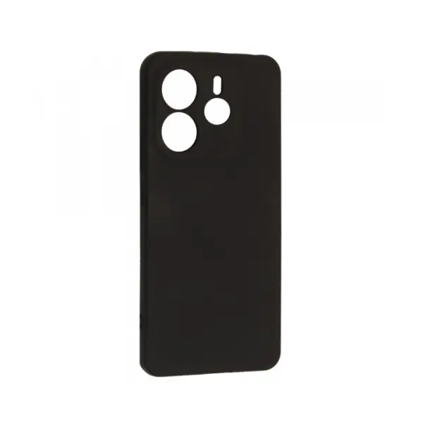 ЧОХОЛ SILICONE CASE CAMERA (NO LOGO) ДЛЯ REDMI NOTE 14 4G EU, ЧОРНИЙ