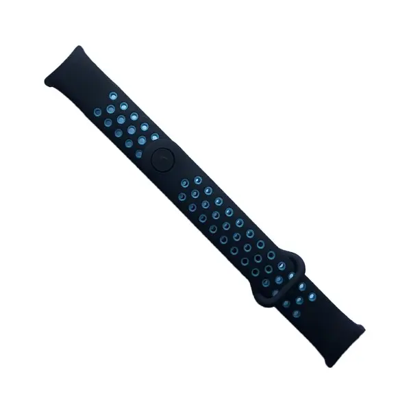 РЕМІНЕЦЬ ДЛЯ XIAOMI MI BAND 8, 9, 10 SPORT, ЧОРНИЙ СИНІЙ