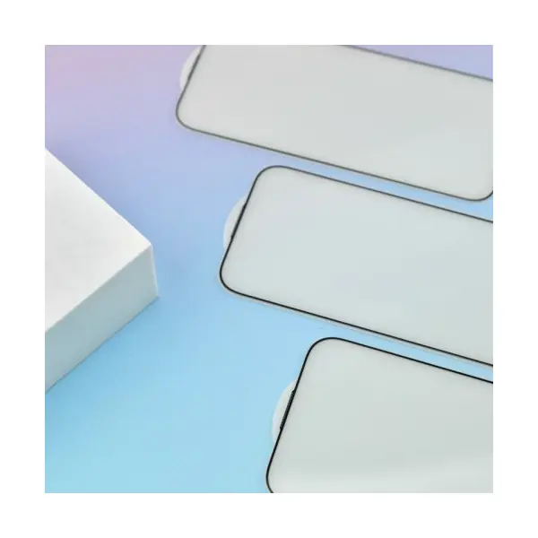 ЗАХИСНЕ СКЛО ULTRA-THIN FRAME ДЛЯ IPHONE 15 PRO, ЧОРНИЙ (ТЕХ. ПАК)