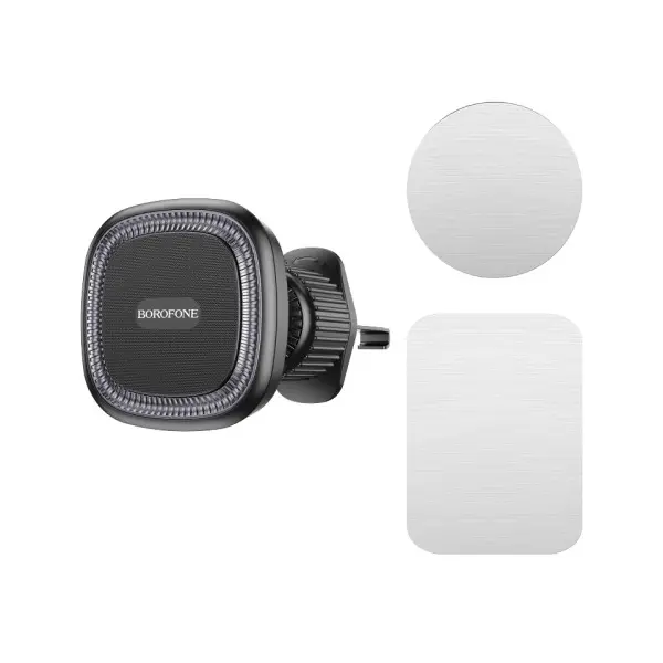 АВТОТРИМАЧ BOROFONE BH96 NT ICE MAGNETIC CAR HOLDER (AIR OUTLET), ЧОРНИЙ