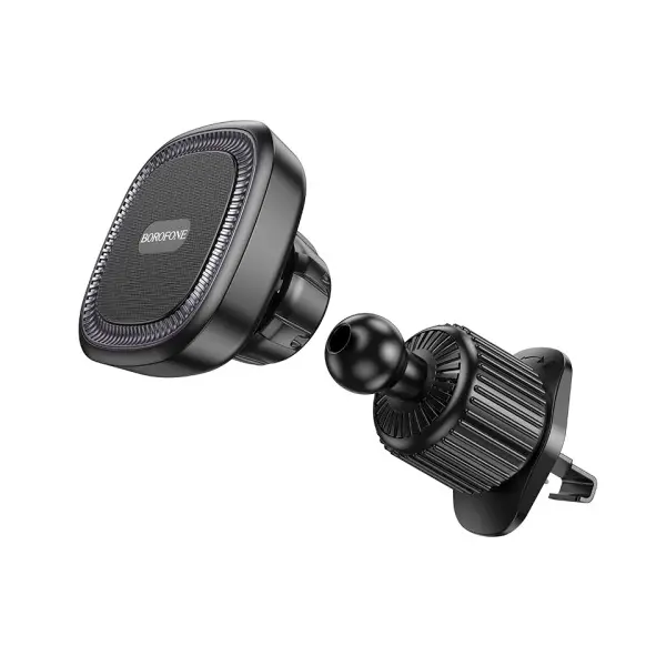 АВТОТРИМАЧ BOROFONE BH96 NT ICE MAGNETIC CAR HOLDER (AIR OUTLET), ЧОРНИЙ
