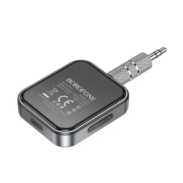 MR4_140897 Fm модулятор borofone bc55 suave car aux bt receiver, чорний 