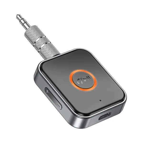 FM МОДУЛЯТОР BOROFONE BC55 SUAVE CAR AUX BT RECEIVER, ЧОРНИЙ