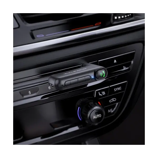 FM МОДУЛЯТОР BOROFONE BC35 WIDEWAY CAR AUX BT RECEIVER, ЧОРНИЙ