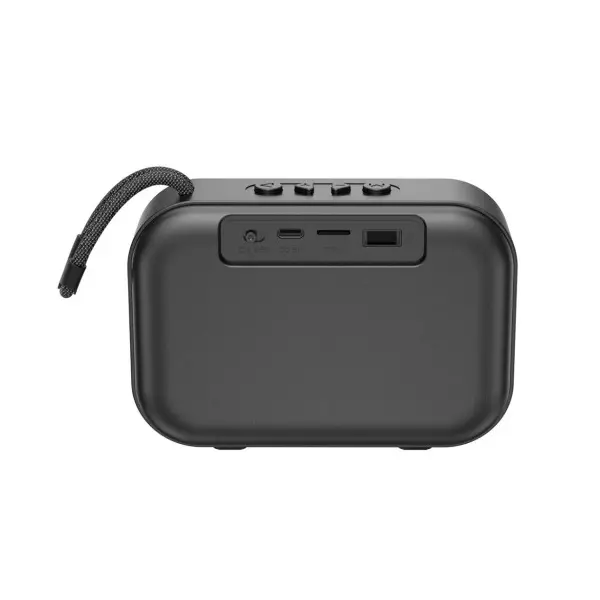 АКУСТИЧНА СИСТЕМА XO F66 ILLUMINATED SMALL PORTABLE SPEAKER, ЧОРНИЙ