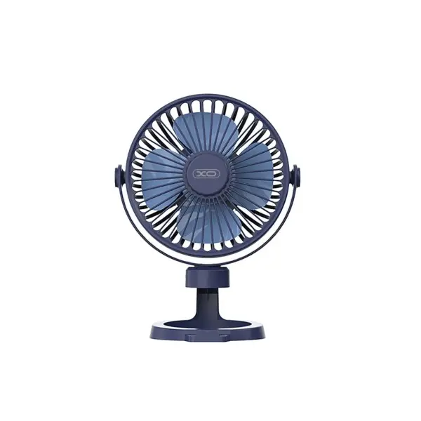ВЕНТИЛЯТОР XO MF78 4-INCH DESKTOP, BRACKET ADJUSTABLE ANGLE FAN 1200MAH СИНІЙ