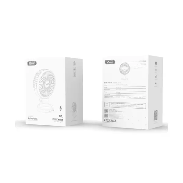 ВЕНТИЛЯТОР XO MF78 4-INCH DESKTOP, BRACKET ADJUSTABLE ANGLE FAN 1200MAH СИНІЙ