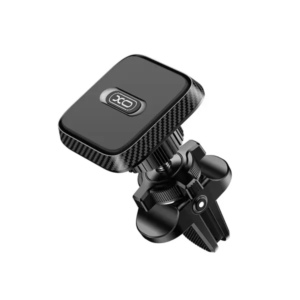 АВТОТРИМАЧ XO C123 AIR OUTLET SQUARE MAGNETIC BRACKET, ЧОРНИЙ