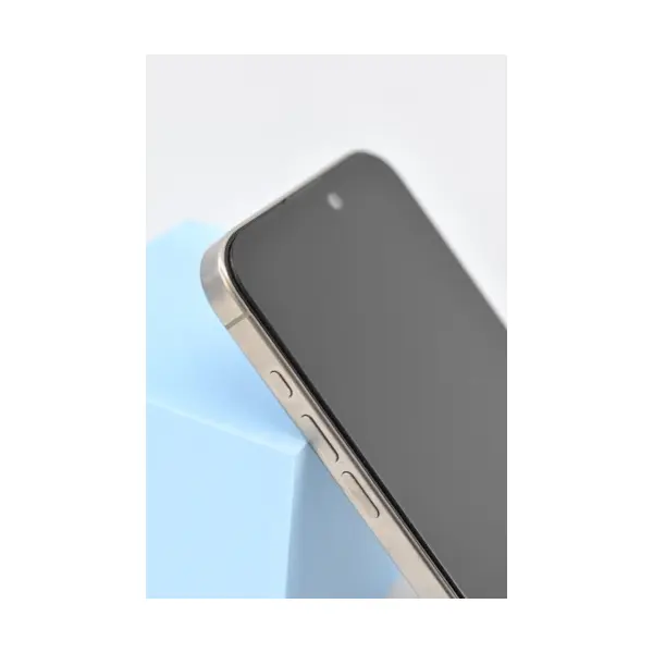 MR4_140732 Захисне скло blueo full cover anti-peep matte glass (privasy) для iphone 16 pro, iphone 17, чорний PRC