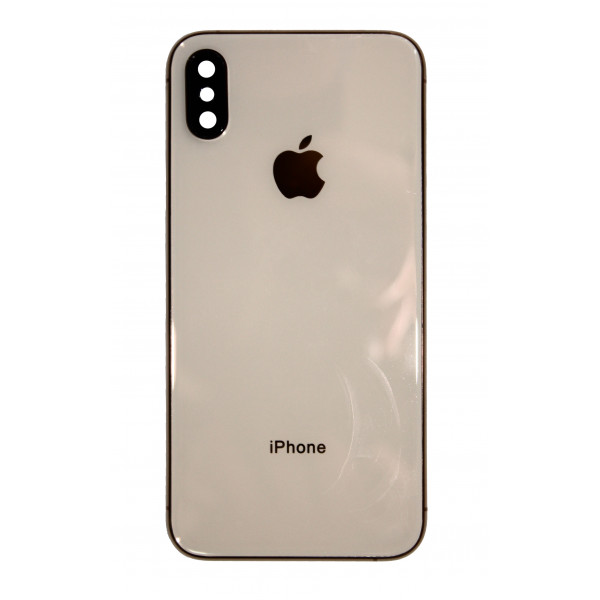 MR1_86731 Корпус телефона для iphone xs (з кнопками та sim лотком) золотистий high copy PRC