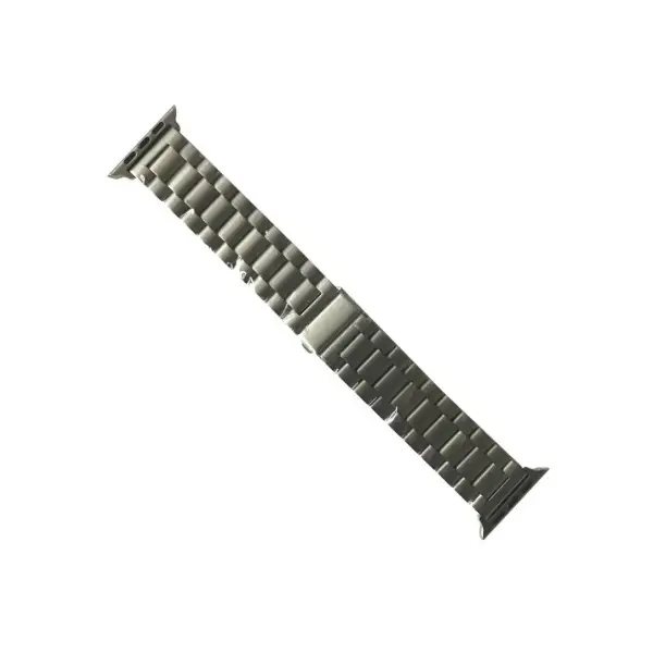 РЕМІНЕЦЬ ДЛЯ APPLE WATCH 3-BEAD METAL BAND 38, 40MM, СІРИЙ