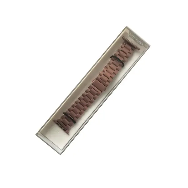 РЕМІНЕЦЬ ДЛЯ APPLE WATCH 3-BEAD METAL BAND 42, 44MM РОЖЕВИЙ GOLD