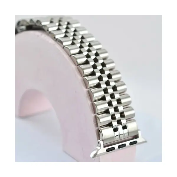 РЕМІНЕЦЬ ДЛЯ APPLE WATCH ROLEX 5-BEAD BRACELET 42, 44MM GOLD