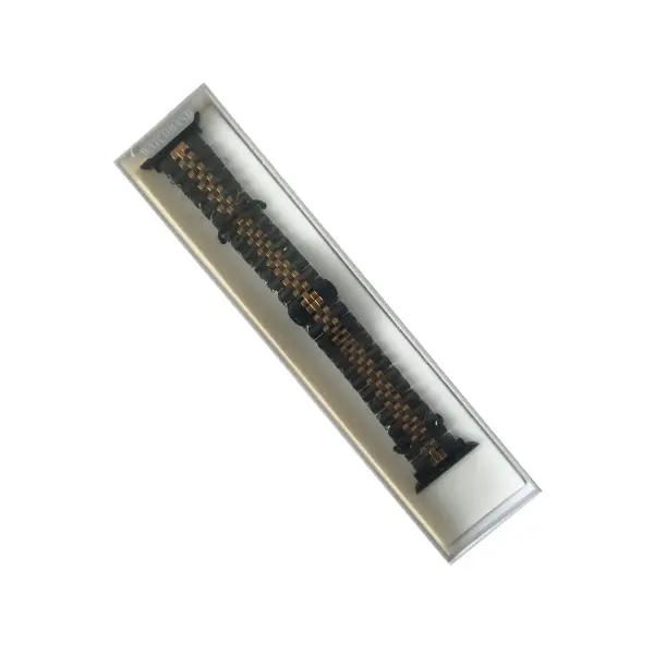 РЕМІНЕЦЬ ДЛЯ APPLE WATCH ROLEX 5-BEAD BRACELET 42, 44MM GOLD