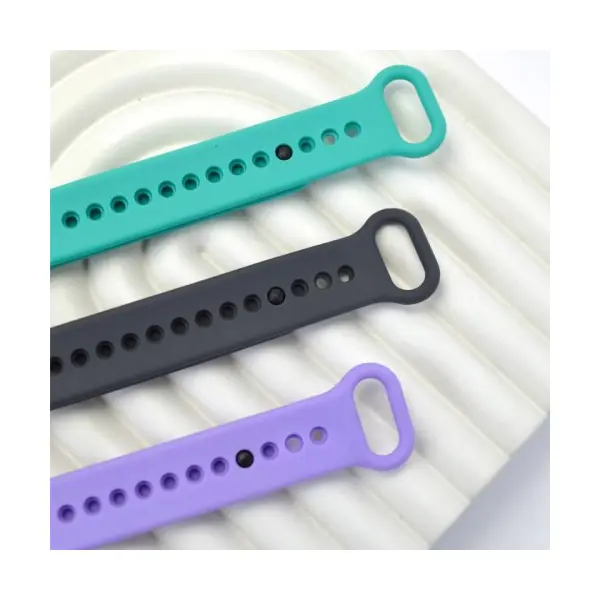 РЕМІНЕЦЬ ДЛЯ XIAOMI MI BAND 8, 9, 10 DARK СИНІЙ